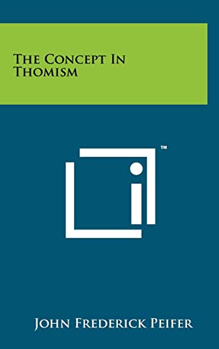 The Concept In Thomism