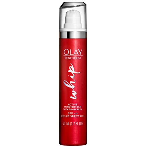 Olay Regenerist Whip Face Moisturizer with Sunscreen SPF 40, 1.7 Fl Oz