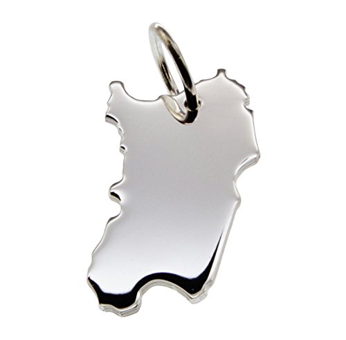 Preisvergleich Produktbild Sardinien Anhänger in massiv 925 Silber