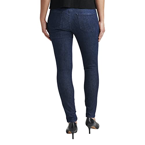 JAG Jeans Women's Petite Nora Mid Rise Skinny Pull-on Jeans, Ink, 6 Petite3