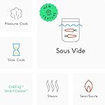 CHEF iQ Smart Pressure Cooker 10 Cooking Functions & 18 Features, Built-in Scale, 1000+ Presets & Times & Temps w/App for 600+ Foolproof Guided Recipes, Rice & Slow Electric MultiCooker, 6 Qt - Image 2