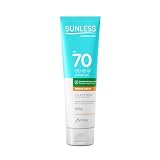 Protetor Solar Sunless Toque Seco e Alta Proteção FPS70 120g