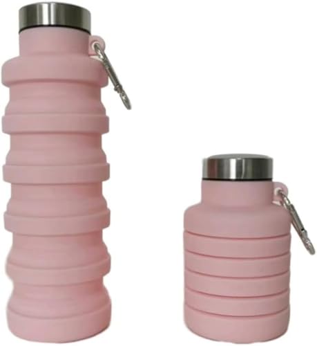 CokBlu 折りたたみケトルカップ ポータブルカップケトル 500ml 拡張可能・軽量コンパクト 食品グレード耐熱 飲み口付き スポーツ旅行・自転車・登山・キャンプ・普段使い 男女兼用