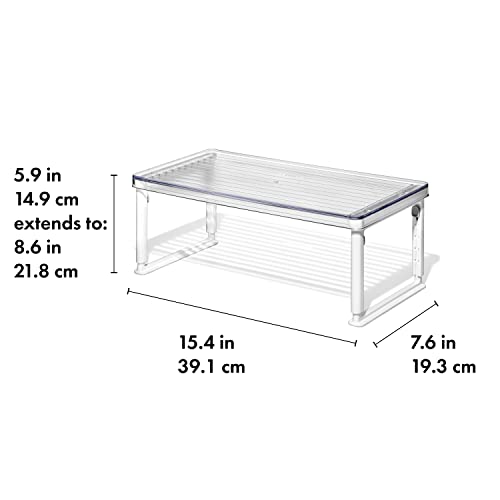 Image of OXO Good Grips Adjustable Fridge Shelf Riser