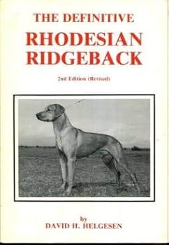 Paperback The definitive Rhodesian Ridgeback Book