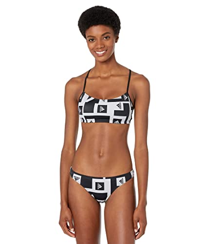 Bikini graphique adidas femme maillot de bain deux pièces