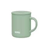 サーモス 真空断熱マグカップ 350ml ペールグリーン JDG-352C PAGR