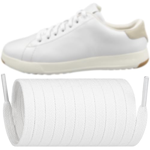 [Endoto] �t���b�g �V���[���[�X for Cole Haan for �R�[���n�[�� �C�R ���R �C�Ђ� �X�j�[�J�[ ���Ђ� Shoe Laces Shoelaces(�F:�z���C�g,�T�C�Y:127CM)