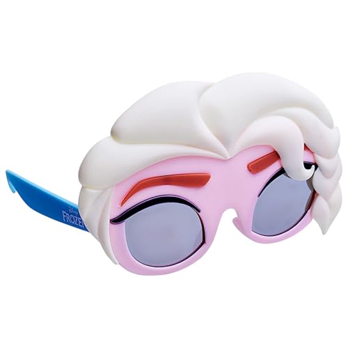 Sun-Staches Queen Elsa Sunglasses, Disney Frozen Costume Accessory
