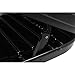 ALMULOO Rooftop Cargo Box Carrier Dual-Side Opening Roof Mount,Universal Fit for Cars&SUVs,15 Cubic Feet,Plastic(ABS) Black