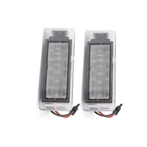 Luz de placa de matrícula 12V para evitar multas en Chevrolet