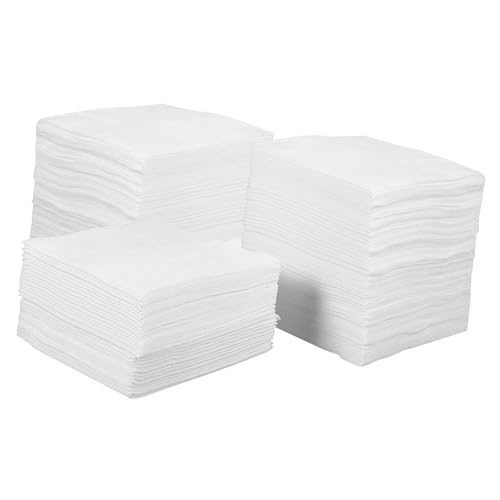 PENIKOKO 400 piezas Discos Desmaquillantes No Tejidos Unidades Almohadillas Suaves y Elásticas para Eliminar Maquillaje Aptas para Piel Seca y Grasa Compacto Fácil de Transportar