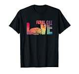 Photo Gallery colorato feral cat love dad mom, ragazza ragazzo maglietta Photo Gallery colorato feral cat love dad mom, ragazza ragazzo maglietta