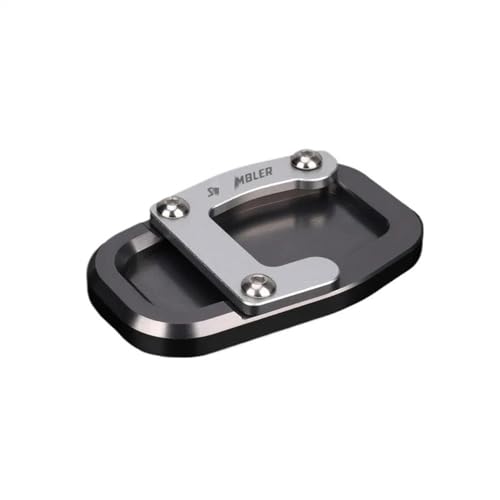 Pied béquille latérale Ducati Scrambler 1100 pour éviter la chute sur sol meuble