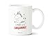 Mug licorne - Je prends la vie côté paillettes | Manahia | Imprimé en France | cadeau licorne - tasse licorne - paillettes