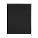 [page_title]-Aufun Verdunkelungsrollo Thermorollo Seitenzugrollo Seitenzug Klemmrollo ohne Bohren Klemmfix (80 x 160 cm, Anthrazit)