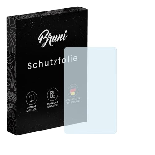 Bruni Screen Protector compatible with Launch Elite Euro 1 Protector Film, crystal clear Protective Film (2X)
