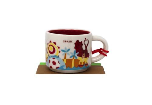 You are Here Collection Spain/España, Espresso Cup/Ornament