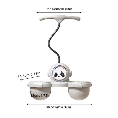 Pelota de equilibrio con asa y saltador infantil para ejercicio interior 6