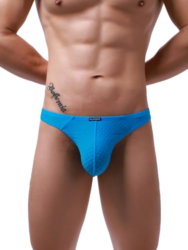 Men's T-Back Thongs Sexy Low Rise G-String Swimming Under Panties2