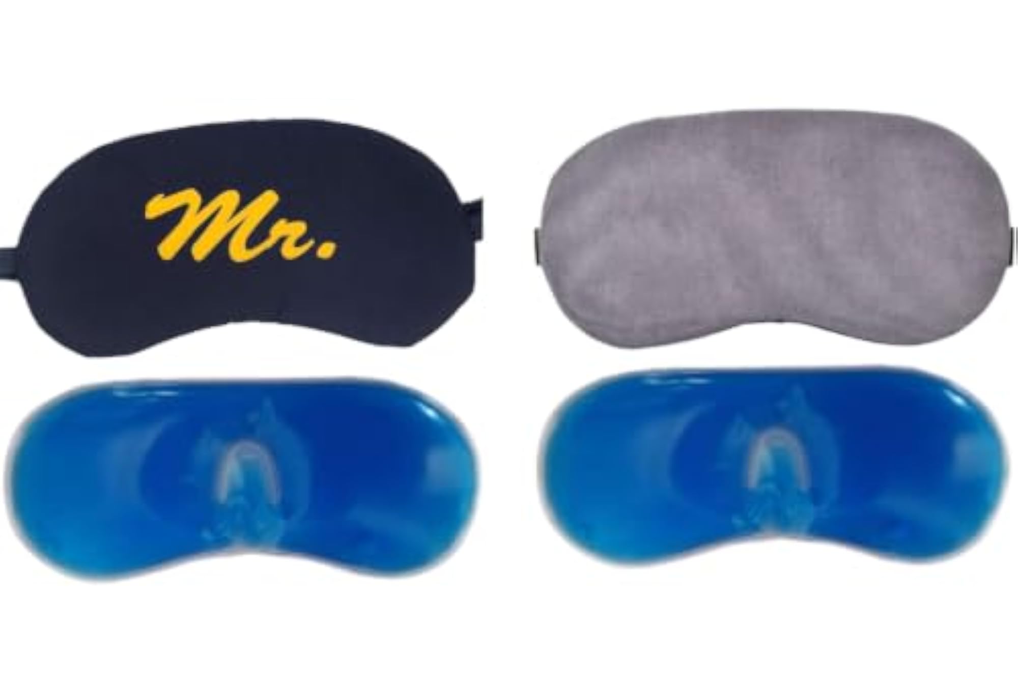 Cooling Gel Eye Mask for Sleeping, Reusable Hot & Cold Therapy