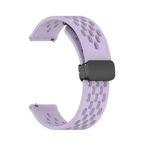 SRMVRNKNNK 22mm 20mm �X�g���b�v Fit For Samsung Fit For Galaxy Watch 7/6/5 Pro/Fit For Gear S3 �V���R�� �X�|�[�c�u���X���b�g Correa �Ή�(Lilac,Fit fo