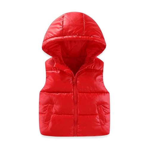 Icegrey Girls Boys Puffer Vest Puffy Water Resistant with Pockets Lightweight Outerwear Vests Warm Sleeveless