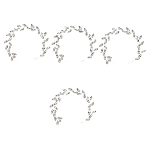Accessoire coiffure mariage vigne de cheveux argentée au design raffiné