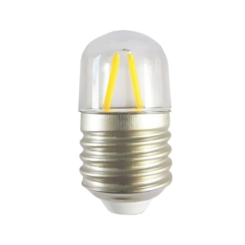 SIYTREWQS, 50�p�b�N�ALED�t�B�������g�����vE27/B22�o���l�b�g�A�d��AC110V T26�d���A�T�C�Y5CM(Warm White 2700K,1.3W E27 110V)