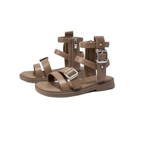 Girls Gladiator Sandals Cute Open Toe Summer BreathableFlat Sandals Shoes Toddler/Little Kid/Big Kid