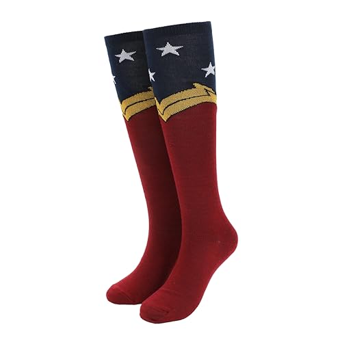 Bioworld Wonder Woman Classic Shield Womens Knee High Socks