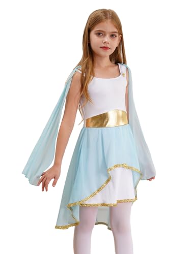Disfraz princesa griega para niñas miniatura 2