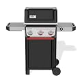Weber Spirit® EX?325 Smart Gas Grill (Liquid Propane) for Outdoor Cooking, 3 Burner – Black, Wi?Fi Enabled Grill with Porcelain-Enameled Cast-Iron Grates, Sear Zone, Boost Burners
