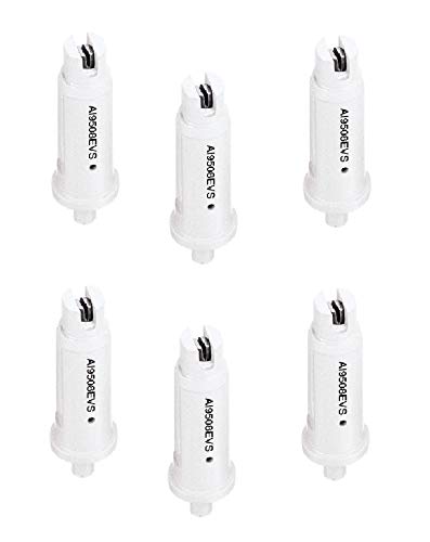 Pack of 6 - TeeJet AI Even Flat Spray Tip 95° Polymer w/Stainless Steel Insert Farmer Bob's Parts AI9508EVS