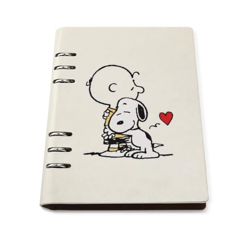 スヌーピー ルーズリーフ さらさら書ける メモ帳 ダイアリー ノート キャンパスノート 用途別 日記 A5 日記帳