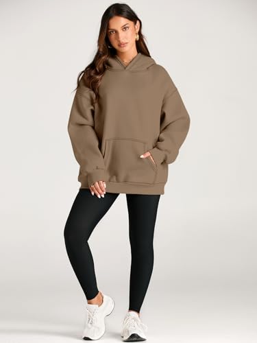 Image of EFAN Women's Hoodies Oversized Sweatshirt Comfort Fleece Sweaters | Cozy Trendy Pullover Hoodies, Sweatshirts with Pockets For Fall & Winter