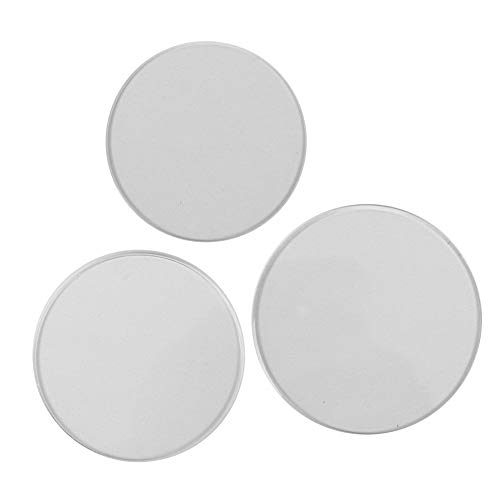 Round Watch Glass, 3PCS Flat Watch Glass Replacement Round Transparent Replacement Clock