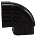 balacoo 5pcs Rain Gutter Downspout Adapter Metal Right Angle Bend Fitting Replacement Elbow Connector Easy Install