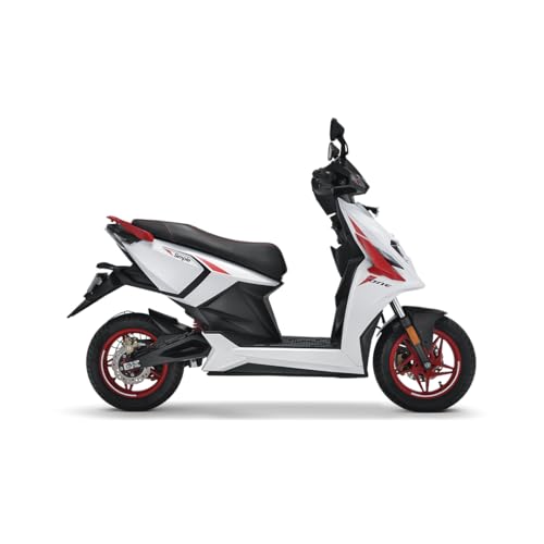 Image of Simple Energy ONE Electric Scooter | 265 km Range | 115 km /h Top Speed | 5kWh Battery | Light X (White and Red) | Advance Booking for Ex-Showroom`