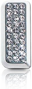 Crystal Letter I Chrome Car Emblem
