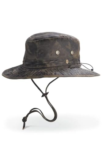 Coolibar UPF 50+ Men's Outback Camo Boonie Hat - Sun...