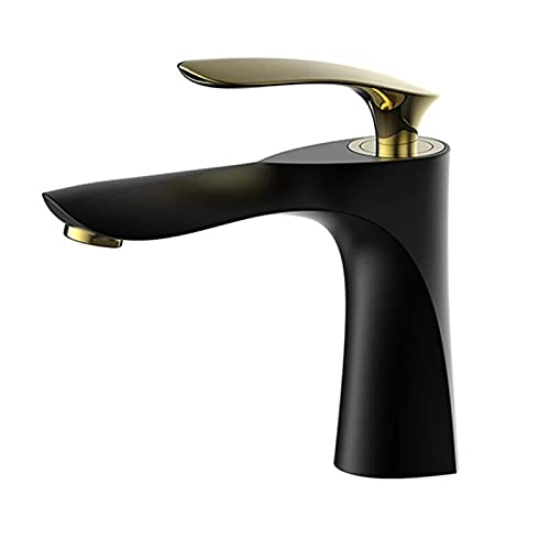 Robinet de lavabo laiton mitigeur de salle de bain haut de gamme finition élégante