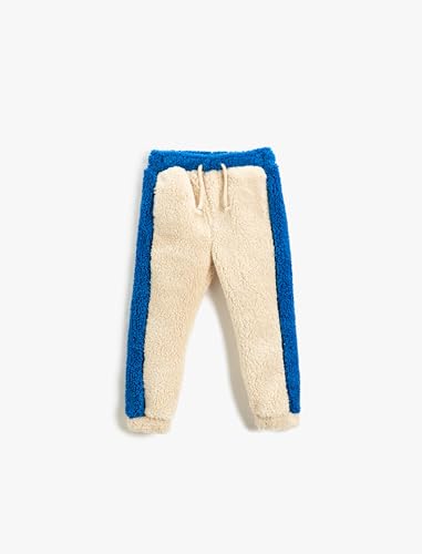Sweatpants bébés garçons Koton écru avec poches et cordon de serrage contrasté