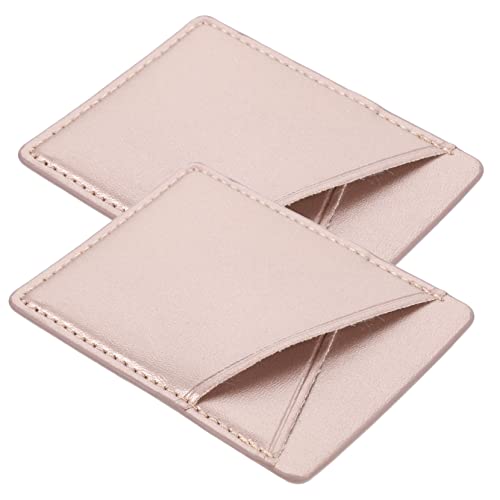 2 Pezzi Adesivo Per Telefono Cellulare Custodia Per Carte Di Credito Presa Sottile Portafoglio Fermasoldi Per Porta