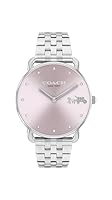Coach Women's Elliot 14504290 Quartz Watch, Pink, 36 mm Case Diameter