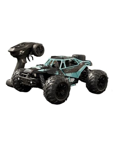 Dragster RC 1/16 Speed Pioneer HW8808 bleu avec moteur 390