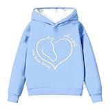 Generisch Sudadera con capucha para niña, 11-12 años