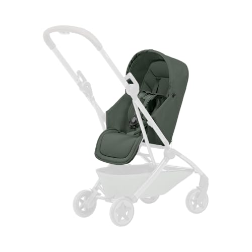 Joolz AER2 Nest-to-Seat Accessory for Newborn-to-Toddler Use (Up to 33 lbs) - Lightweight Compact Parent-Facing Seat, (Chassis Not Included) Airplane-Approved - One-Hand Fold- (Forest Green)