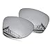 Well-aimed Replacement Lenses Compatible with Oakley Split Time OO4129 Sunglasses - Silver Iridium Polarized