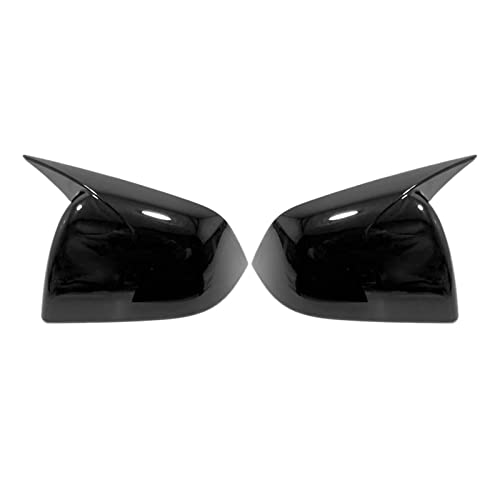 Coques de rétroviseur Tesla Model Y protection et style noir brillant